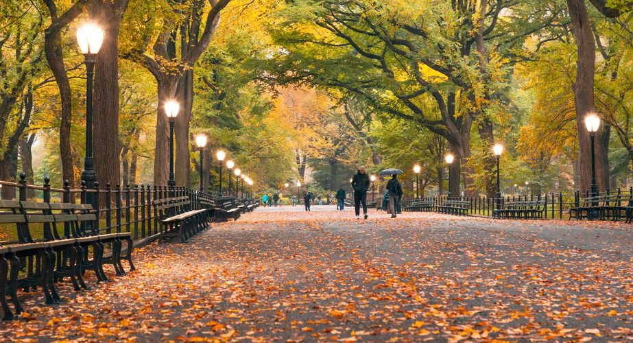 New England in de herfst New England in de herfst